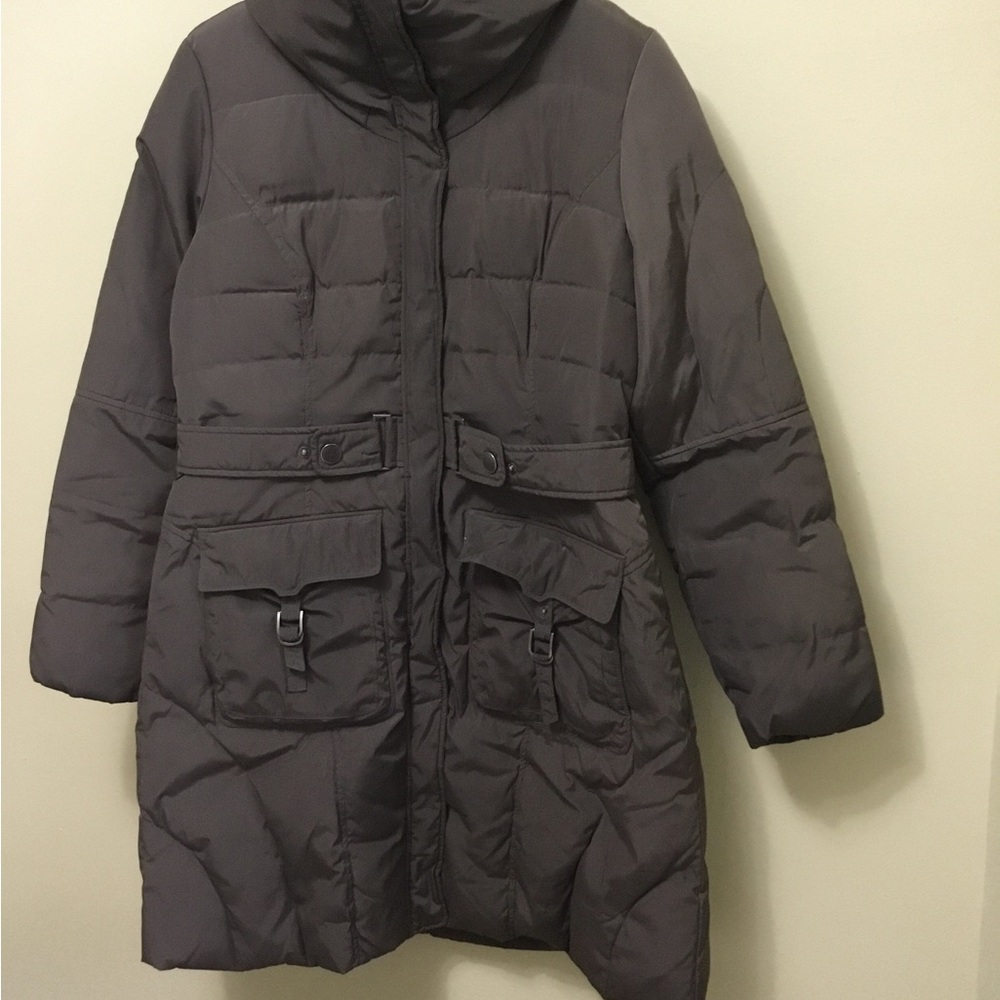 Mexx Charcoal Puffer Coat